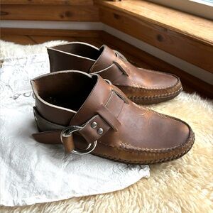 Quoddy Handmade Leather Ring Boots